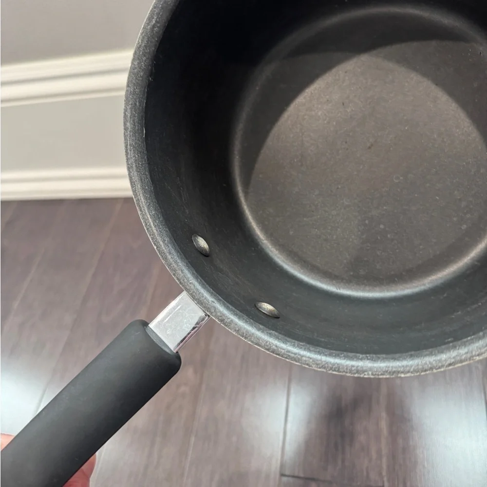 T-Fal Premium Black Non-Stick Small Saucepan Pot
